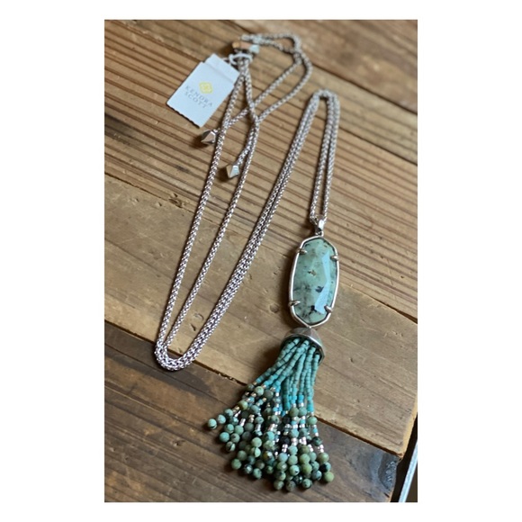 Kendra Scott • Long Tassle Necklace • Rhodium - Picture 2 of 5
